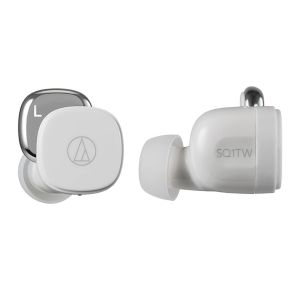 Fone de Ouvido Audio-Technica ATH-SQ1TW, Bluetooth, Branco, ATH-SQ1TW-WH