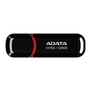 Pen Drive Adata UV150, 128GB, USB 3.2, Preto, AUV150-128G-RBK