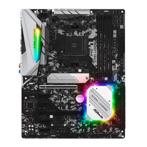 Placa Mae ASRock B450 Steel Legend DDR4 Socket AM4 Chipset AMD B450