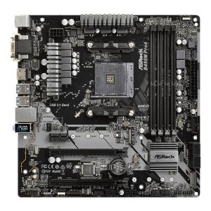 Placa Mae ASRock B450M Pro4 DDR4 Socket AM4 Chipset AMD B450