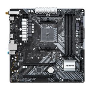 Placa Mae AsRock B450M/AC R2.0, Wifi, DDR4, Socket AMD AM4, M-ATX, Chipset AMD B450, B450M-AC-R2.0