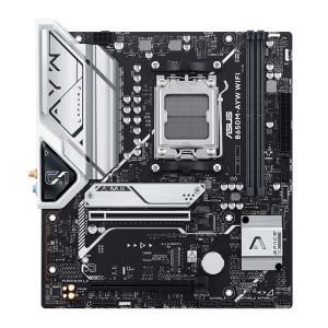 Placa Mae Asus B650M-AYW WiFi, DDR5, Socket AMD AM5, M-ATX, Chipset AMD B650, B650M-AYW-WIFI
