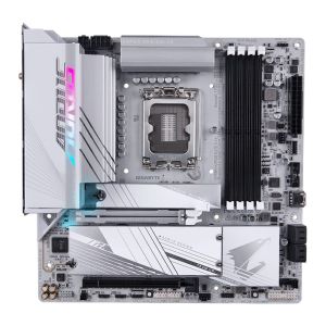 Placa Mae Gigabyte B760M Aorus Elite X AX, WiFi, DDR5, LGA 1700, M-ATX, Chipset Intel B760, B760M-A-ELITE-X-AX