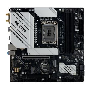Placa Mae Biostar B760M-SILVER, DDR5, Socket LGA1700, M-ATX, Chipset Intel B760, B760M-SILVER