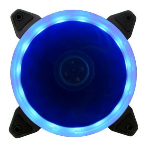 Ventoinha BlueCase Ring 120mm LED Azul, BFR-05B