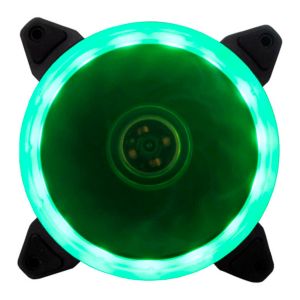 Ventoinha BlueCase Ring 120mm LED Verde, BFR-05G
