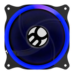 Ventoinha Bluecase BFR-24B, Led Azul, 120mm, Preta, BFR24BCASE