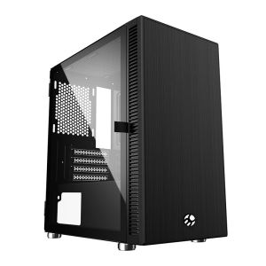 Gabinete Gamer Bluecase Skygate BG-048, Mid-Tower, Lateral de Vidro, Preto, BG-048BBX