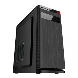 Gabinete BlueCase BG-2313 Preto + Fonte 230W, BG2313GCASE