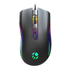 Mouse Gamer Bluecase BGM-03 Byakko, RGB, 10000DPI, 7 Botoes, Preto, BGM03CASE