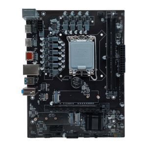Placa Mae Bluecase H610, DDR4, Socket LGA 1700, M-ATX, Chipset H610, BMBH610-G3DGU-M2BLK