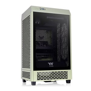 Gabinete Gamer Thermaltake The Tower 200 Matcha Green Edition, Mini-Tower, Lateral de Vidro, CA-1X9-00SEWN-00