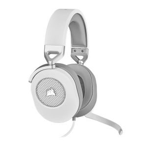 Headset Gamer Corsair HS65 Surround, Drivers 50mm, Branco, CA-9011271-NA
