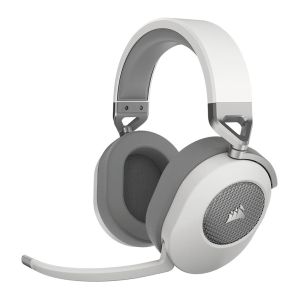 Headset Gamer Corsair HS65 Wireless, Surround 7.1, Drivers 50mm, Branco, CA-9011286-NA2