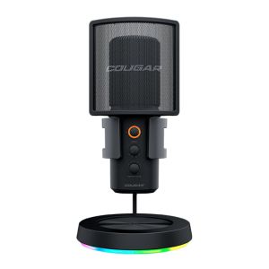 Microfone Cougar Screamer-X, RGB, Preto, CGR-U163RGB-500MK