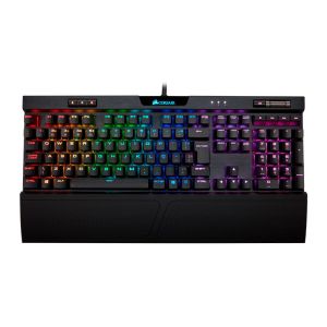 Teclado Mecanico Corsair K70 RGB MK.2 Switch Cherry MX Blue, CH-9109011-BR