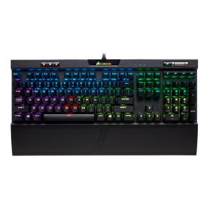 Teclado Mecanico Corsair K70 RGB MK.2 RapidFire Switch Cherry MX Speed US, CH-9109014-NA