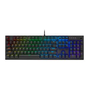 Teclado Mecanico Corsair K60 RGB Pro, US, Switch Cherry Viola, Preto, CH-910D019-NA