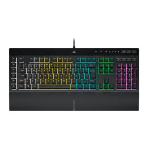 Teclado Gamer Corsair K55 RGB PRO, ABNT2, Preto, CH-9226765-BR