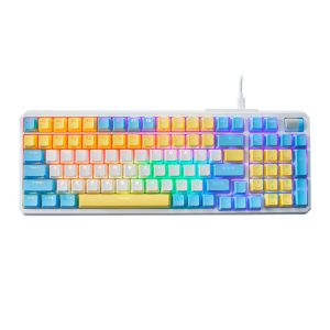 Teclado Mecanico Cooler Master CK570 Street Fighter 6 Chun-Li, RGB, Switch Vermelho, Branco, CK-570-MCCR1-US