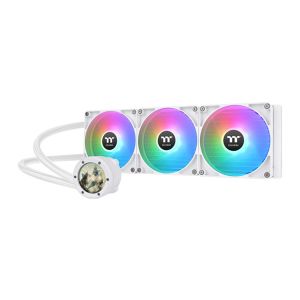 Water Cooler Thermaltake TH420 V2 Snow Edition, ARGB, 420mm, CL-W407-PL14SW-A