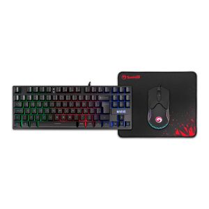Combo Gamer Marvo CM311 3x1, LED, Teclado, Mouse, Mousepad Pequeno, CM311-BR