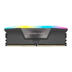 Memoria Corsair Vengeance, RGB, 16GB (1x16GB), DDR5, 5200MHz, C40, Cinza, CMH16GX5M1B5200Z40