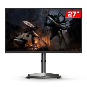 Monitor Gamer Cooler Master GM27-CQS, 27 Pol, VA, Curvo, WQHD, 0.5ms, 165Hz, FreeSync Premium, HDMI/DP, CMI-GM27-CQS