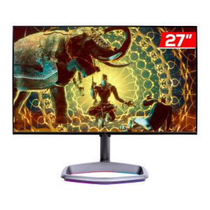 Monitor Gamer Cooler Master GM27-FQS ARGB, 27 Pol, IPS, WQHD, 1ms, 165Hz, FreeSync Premium, CMI-GM27-FQSA-BR