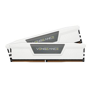 Memoria Corsair Vengeance, 32GB (2x16GB), DDR5, 6000MHz, C36, Branco, CMK32GX5M2E6000Z36W