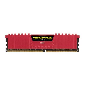 Memoria Corsair Vengeance LPX 8GB (1x8) DDR4 2666MHz C16 Vermelho