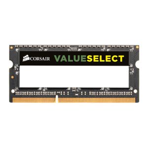 Memoria Notebook Corsair ValueSelect, 8GB (1x8GB), DDR3L, 1333MHz, C9, CMSO8GX3M1C1333C9
