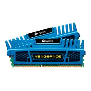 Memoria Corsair Vengeance 8GB (2x4) DDR3 1600MHz C9 Azul, CMZ8GX3M2A1600C9B