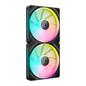 Kit Ventoinhas Corsair Icue Link LX140, RGB, 2x140mm, Preto, CO-9051028-WW