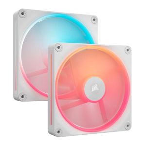 Kit Ventoinhas Corsair Icue Link LX140-R, RGB, 2x140mm, Branco, CO-9051056-WW Kit Ventoinhas Corsair Icue Link LX140-R, RGB, 2x140mm, Branco, CO-9051056-WW