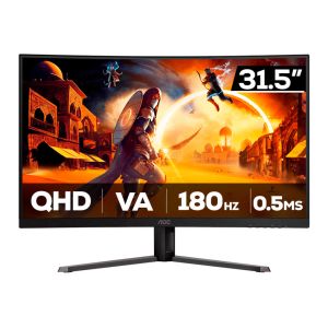 Monitor Gamer AOC Agon Quad 32, 31.5 Pol, VA, Curvo, QHD, 0.5ms, 180Hz, FreeSync Premium, HDMI/DP, CQ32G4E Monitor Gamer AOC Agon Quad 32, 31.5 Pol, VA, Curvo, QHD, 0.5ms, 180Hz, FreeSync Premium, HDMI/DP, CQ32G4E