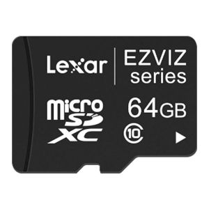 Cartao de Memoria Hikvision Ezviz, 64GB, MicroSDXC, SDHC, SD-3C LLC, CS-CMT-CARDT64G-D
