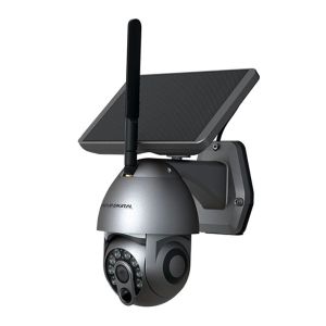 Camera Inteligente Com Painel Solar Nova Digital G4, Wi-Fi, CS-G4