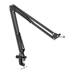 Braço Articulado Para Microfone Fifine CS1, Preto, CS1-BLK Braço Articulado Para Microfone Fifine CS1, Preto, CS1-BLK