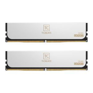 Memoria Team Group T-Create Expert, 32GB (2x16GB), DDR5, 7200MHz, C34, Branco, CTCWD532G7200HC34ADC01