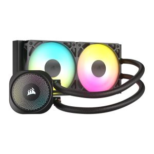 Water Cooler Corsair Nautilus 240 RS, ARGB, 240mm, Preto, CW