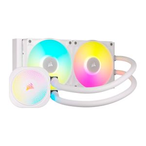 Water Cooler Corsair Icue Link Titan 240 RX AIO, RGB, 240mm, Branco, CW-9061020-WW