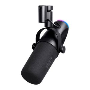 Microfone Dinamico Cherry Xtrfy NGALE X, RGB, USB, Preto, CX-NGALE