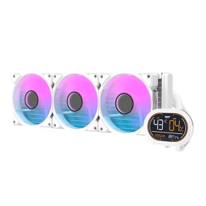 Water Cooler Aigo Darkflash DH360D, ARGB, 360mm, Branco, DH360D-WH