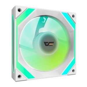 Ventoinha Aigo Darkflash DM22R Pro Reverse, ARGB, 120mm, Branco, DM22RPRO-WH