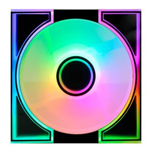 Ventoinha Aigo Darkflash DM8, ARGB, 120mm, Preto, DM8-ARGB-BK