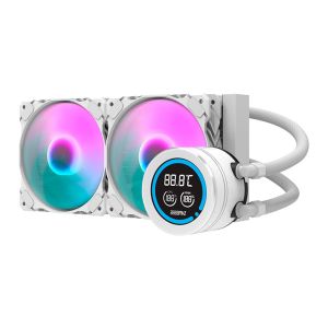 Water Cooler Aigo Darkflash Nebula DN-240D, ARGB, 240mm, Branco, DN-240D-WH