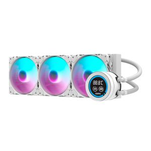 Water Cooler Aigo Darkflash Nebula DN-360D, ARGB, 360mm, Branco, DN-360D-WH