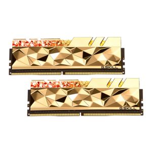 Memoria G.Skill Trident Z Royal Elite, RGB, 16GB (2x8GB), DDR4, 3600MHz, C14, Dourada, F4-3600C14D-16GTEGA