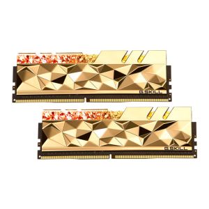 Memoria G.Skill Trident Z Royal Elite, RGB, 16GB (2x8GB), DDR4, 3600MHz, C16, Dourada, F4-3600C16D-16GTEGC